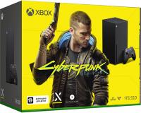 Игровая консоль Microsoft Xbox Series X+Cyberpunk 2077 RU