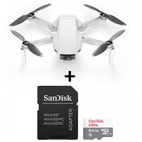 Квадрокоптер DJI Mavic Mini + Карта памяти SanDisk Ultra Micro SD 64 GB