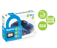 Автомобильная сигнализация StarLine E66 V2 BT ECO 2CAN+4LIN