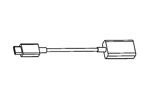 USB-C OTG кабель - 1 шт