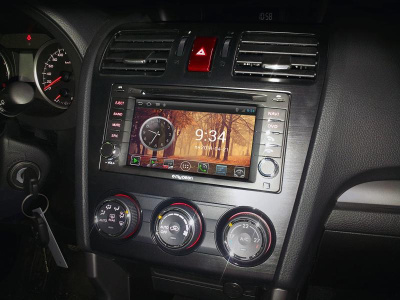 Штатное головное устройство MyDean AND3062 (Subaru Forester 2008-2015, Impreza 2008-, XV 2010-2015)