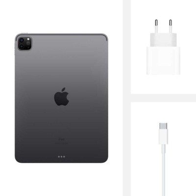 Планшет APPLE iPad Pro 2020 11" 256Gb Wi-Fi MXDC2RU/A, 256ГБ, iOS темно-серый