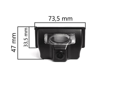 Камера заднего вида AVIS Electronics AVS321CPR (#064) для GEELY VISION
