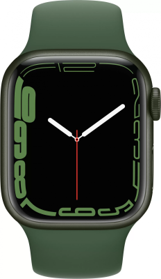 Apple Watch Series 7, 41 мм, зелёный клевер, MKN03RU/A