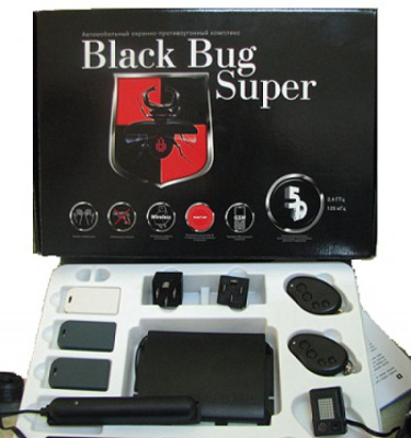 Сигнализация BLACK BUG SUPER BT-85-5DW Comfort