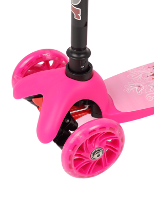 Детский самокат Scooter (розовый)