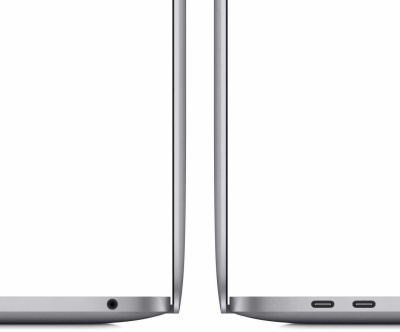 Apple MacBook Pro 13" (M1, 2020) 8 ГБ, 256 ГБ SSD, Touch Bar, «серый космос» (MYD82RU/A)
