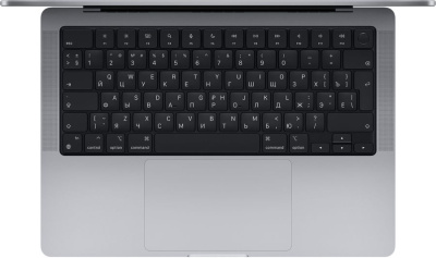 Ноутбук Apple MacBook Pro 14.2", Apple M1 Pro 8 core 16ГБ, 512ГБ SSD, Mac OS, серый космос (MKGP3RU/A)