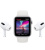 Смарт-часы APPLE Watch Series SE 44мм, серебристый / белый