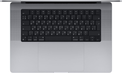 Ноутбук Apple MacBook Pro 16.2", Apple M1 Pro 10 core 16ГБ, 512ГБ SSD, Mac OS, серый космос (MK183RU/A)
